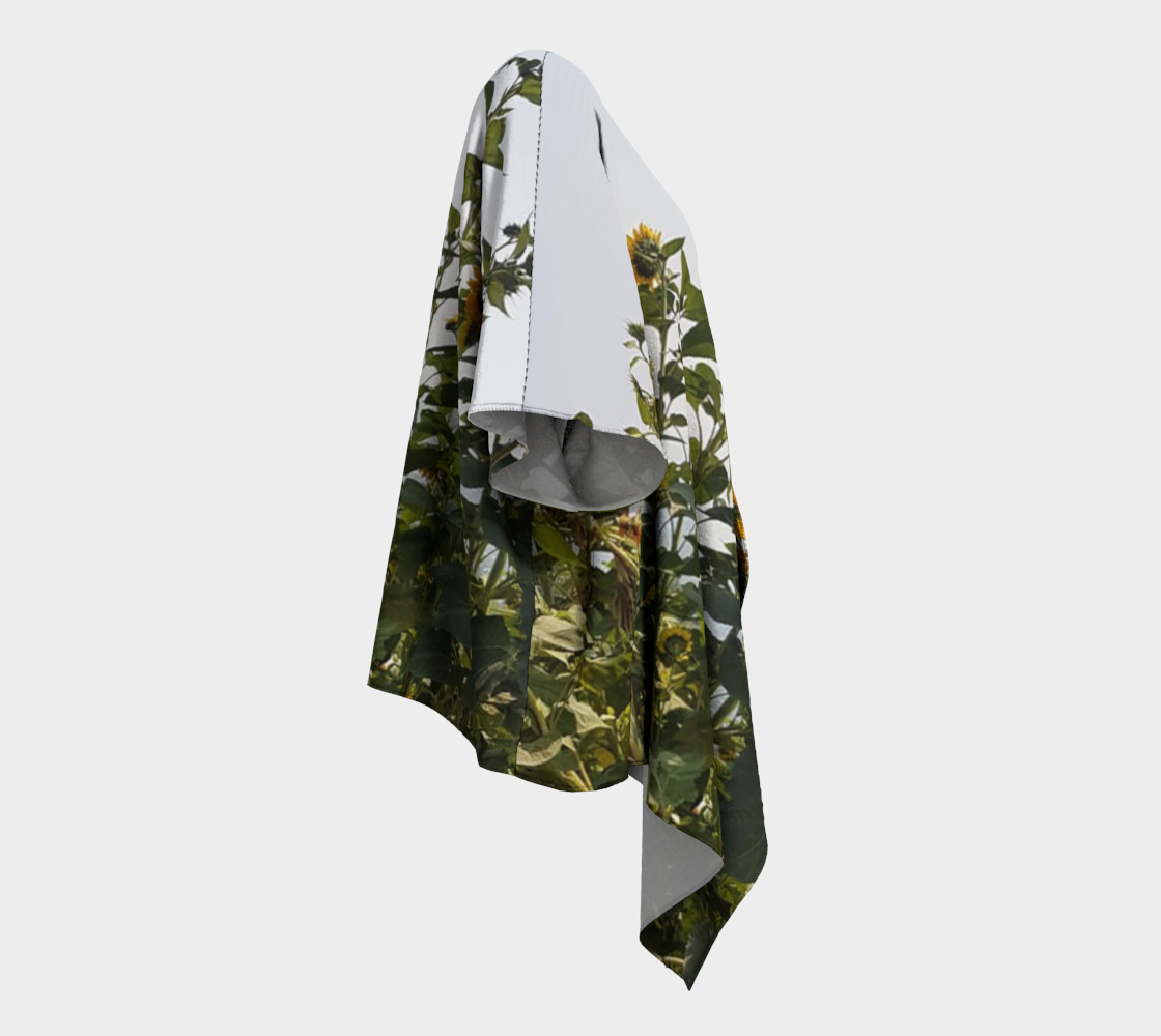 Sunflower Fields - Kimono - Streetside Apparel
