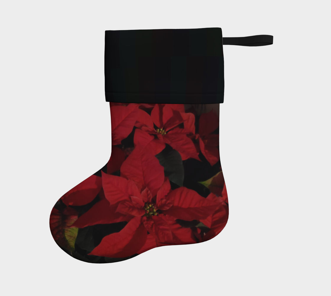 Poinsetta Stocking - Inspiring Designs