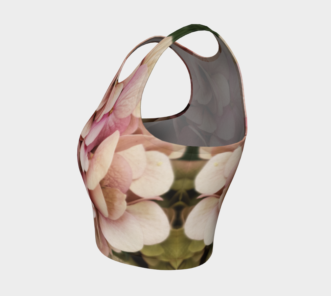 Pale Hydrangea Crop - Streetside Apparel