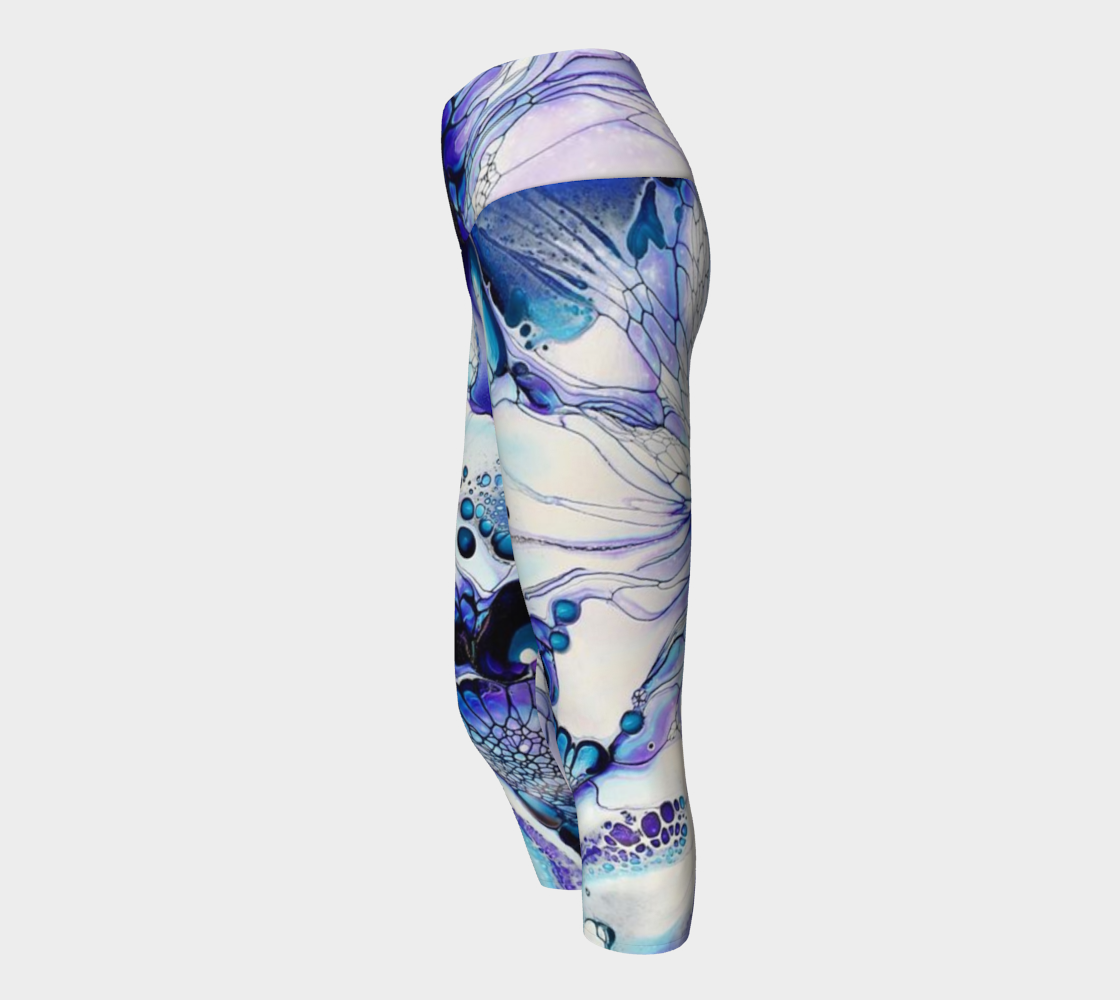 Blue Dreams - Capris - Streetside Apparel