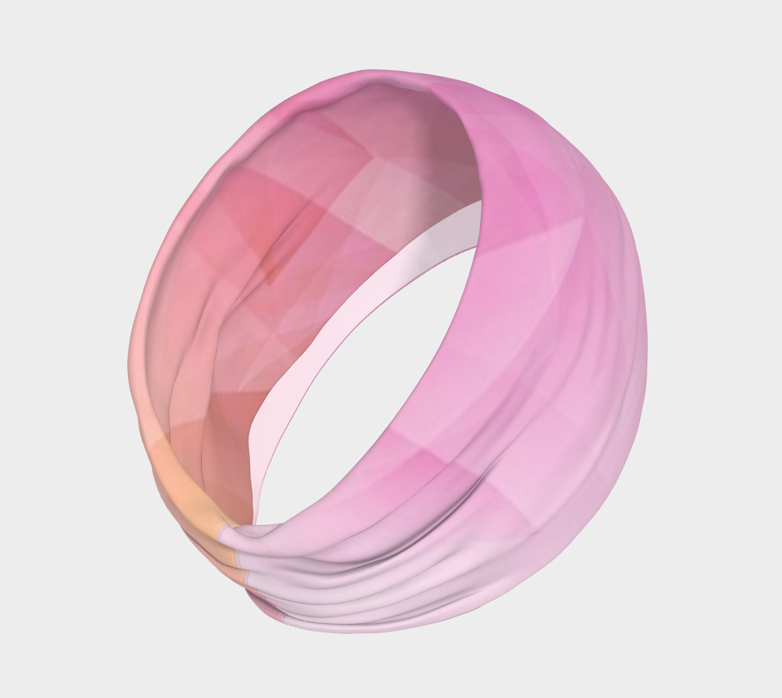 Pink Peach Headband - Streetside Apparel