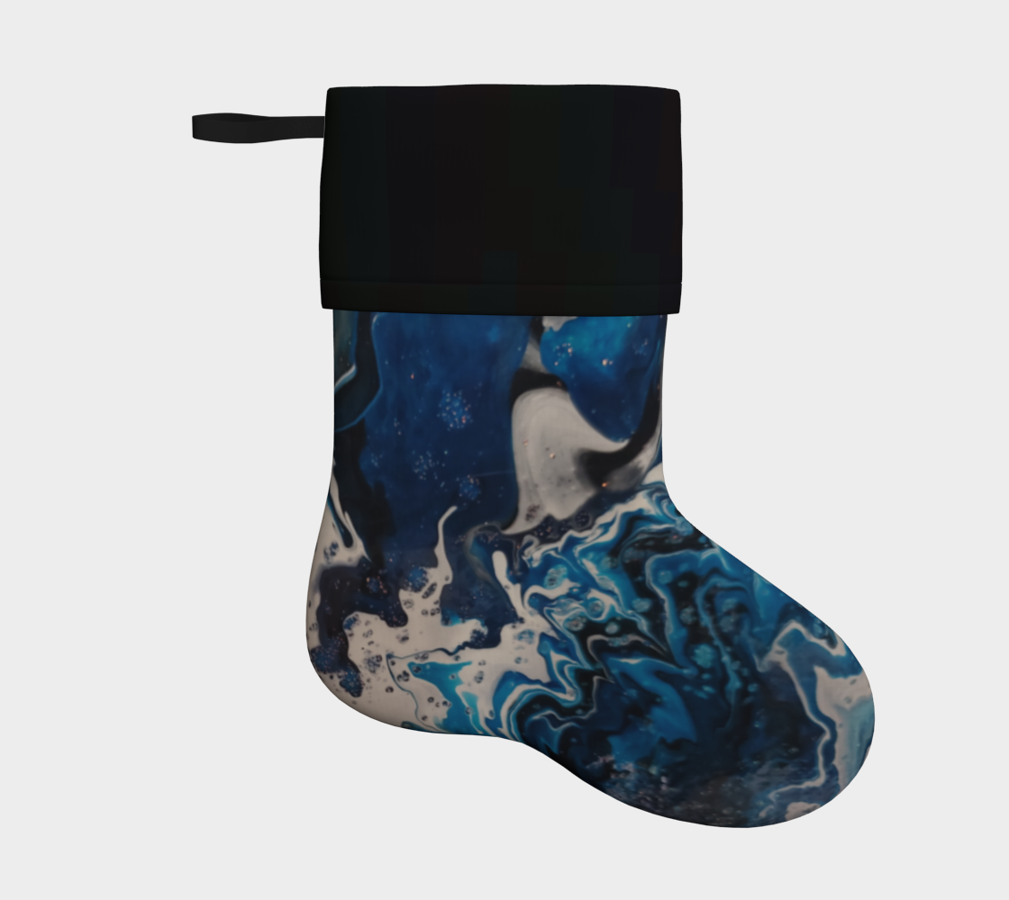 Blue Fantasy Stocking - Inspiring Designs
