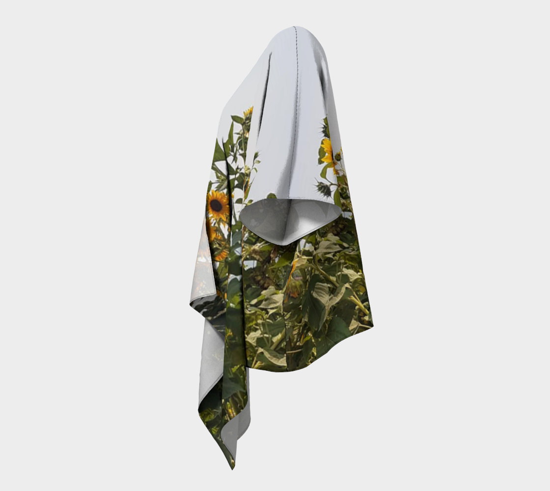 Sunflower Fields - Kimono - Streetside Apparel
