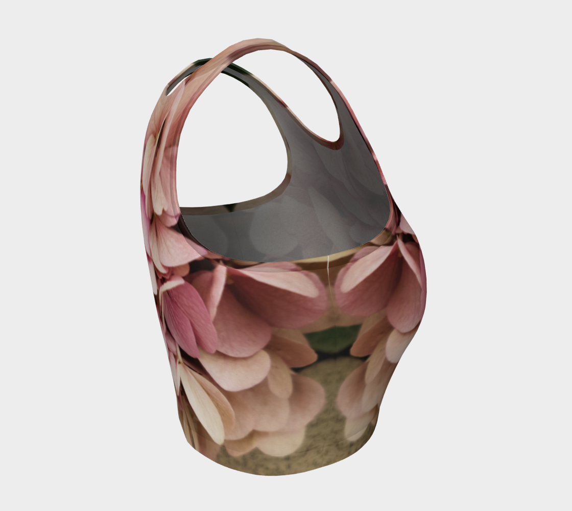 Pale Hydrangea Crop - Streetside Apparel