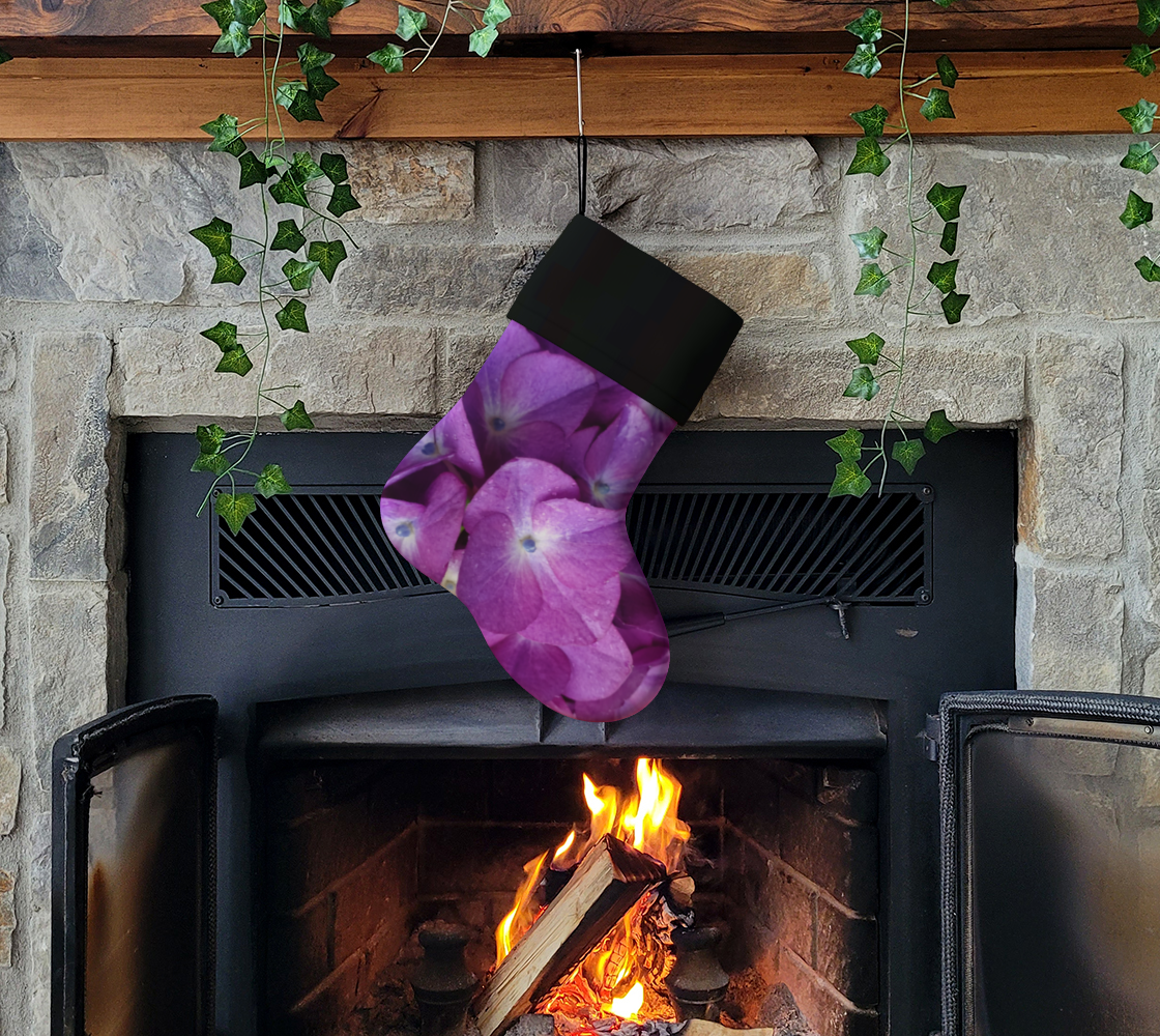Hydrangea Stocking - Inspiring Designs