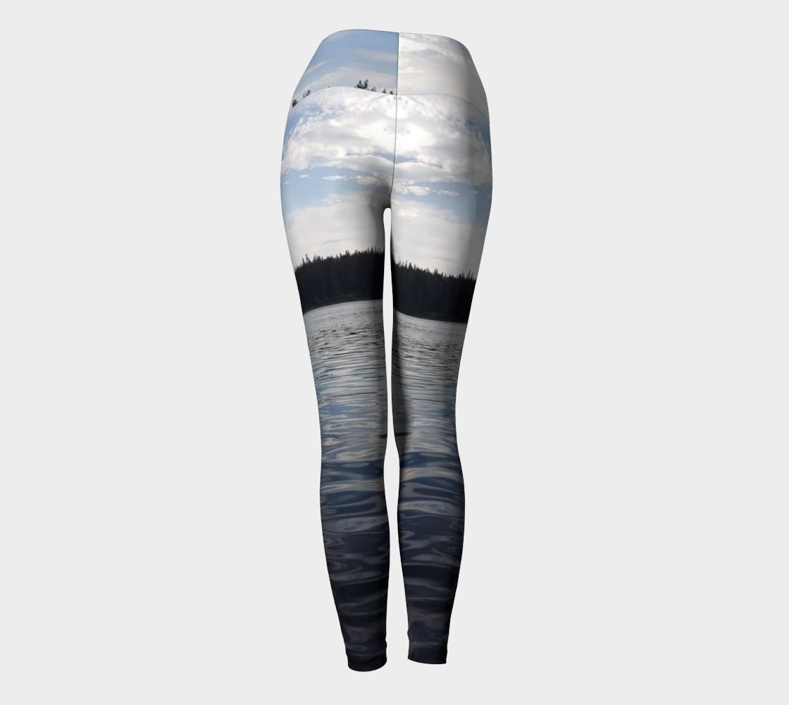 On the Water- Yoga Leggings - Streetside Apparel