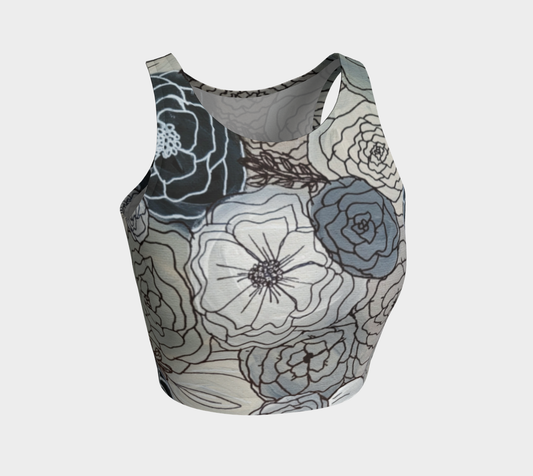 Floral Sketch Crop - Inspiring Designs