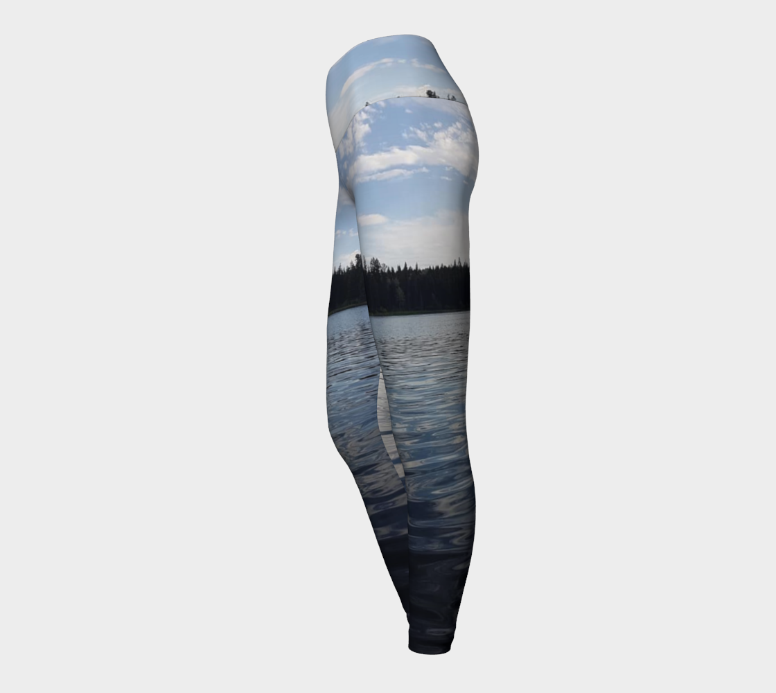 On the Water- Yoga Leggings - Streetside Apparel