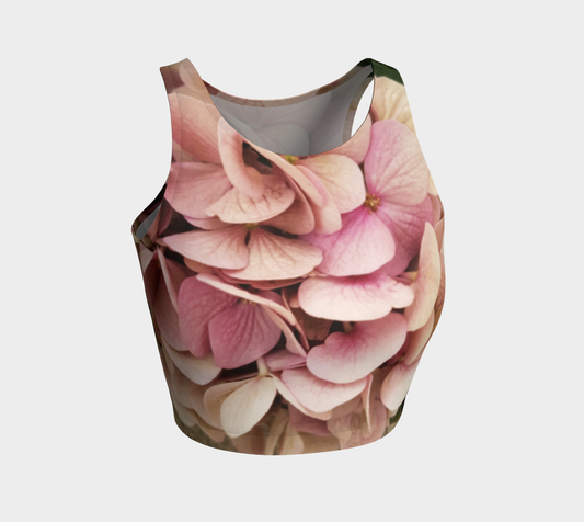 Pale Hydrangea Crop - Streetside Apparel