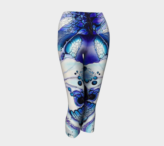 Blue Dreams - Capris - Streetside Apparel