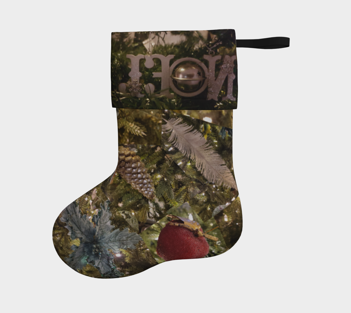 Christmas Collage Stocking - Inspiring Designs