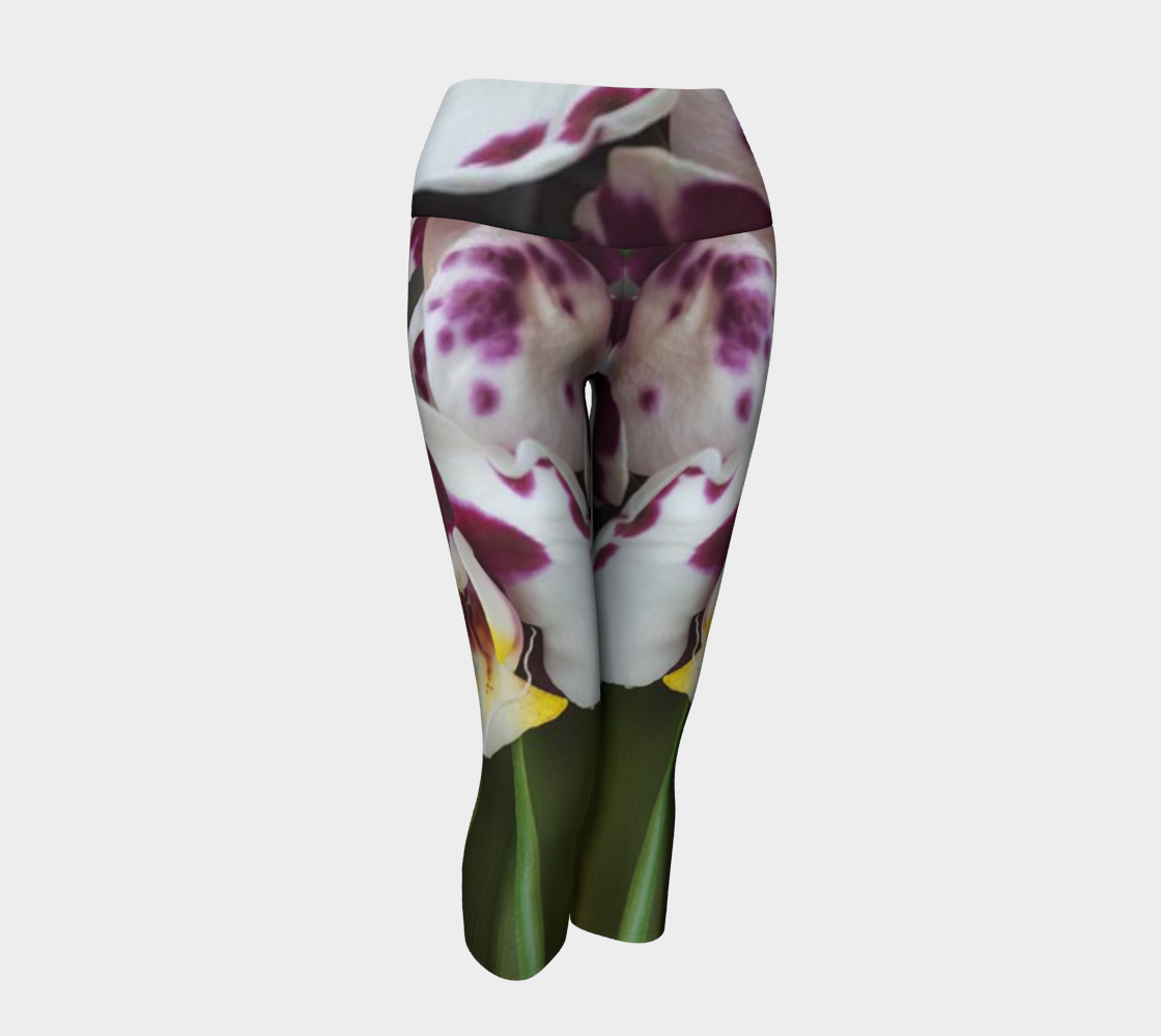 Legs of an Orchid  Capris - Streetside Apparel
