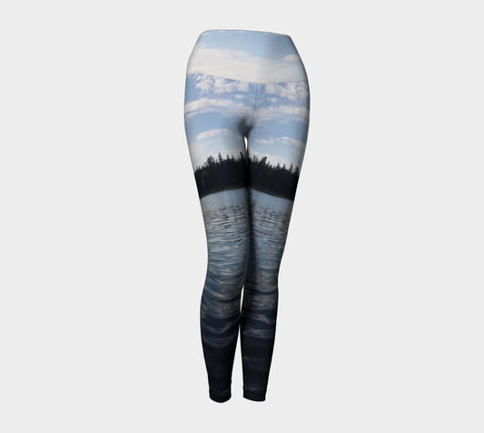 On the Water- Yoga Leggings - Streetside Apparel