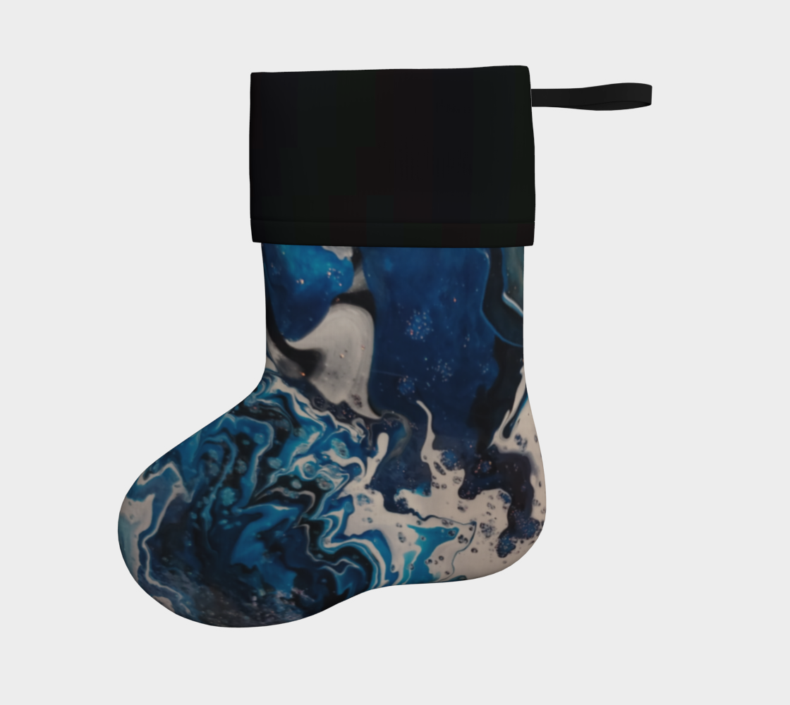 Blue Fantasy Stocking - Inspiring Designs