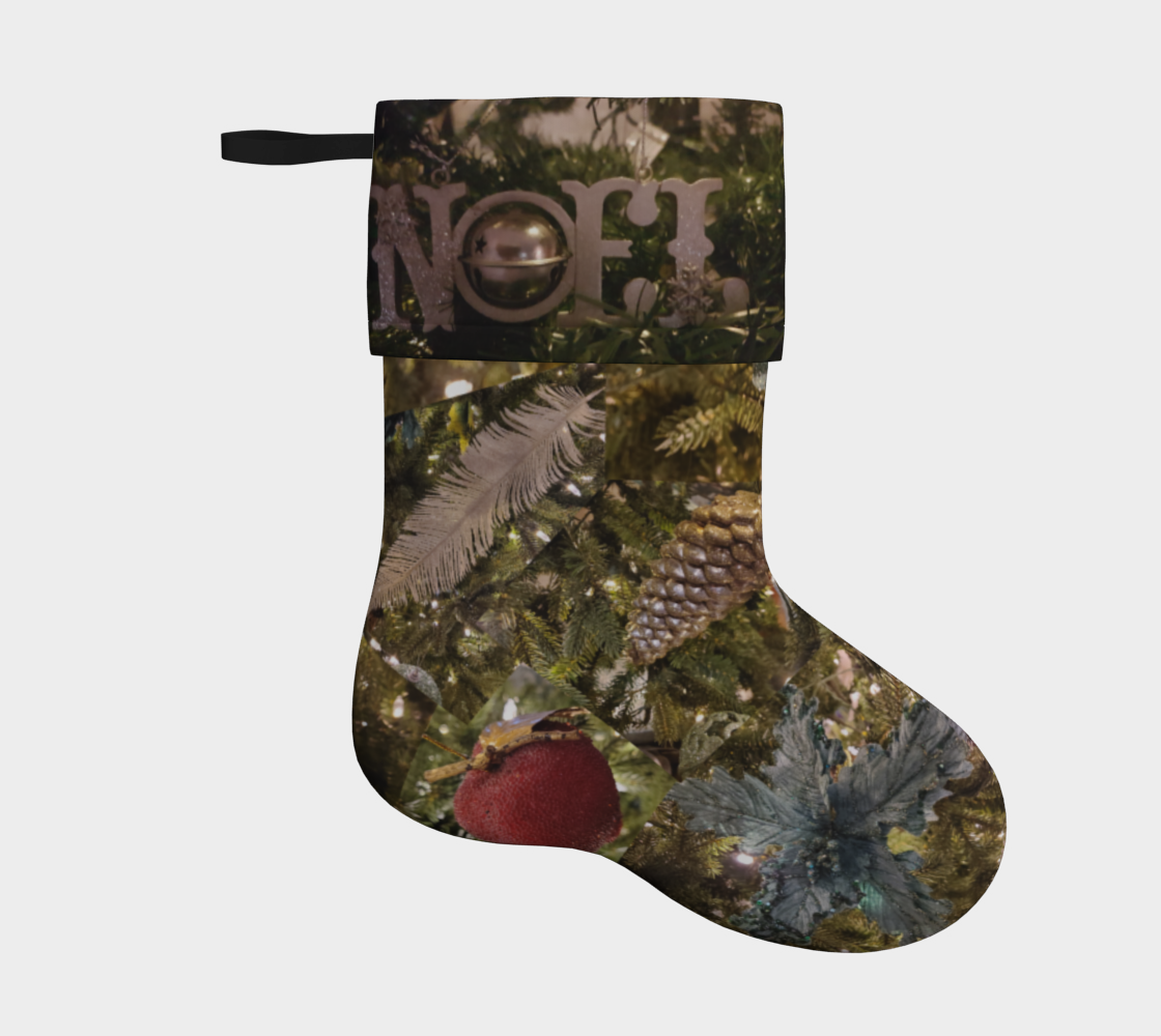 Christmas Collage Stocking - Inspiring Designs