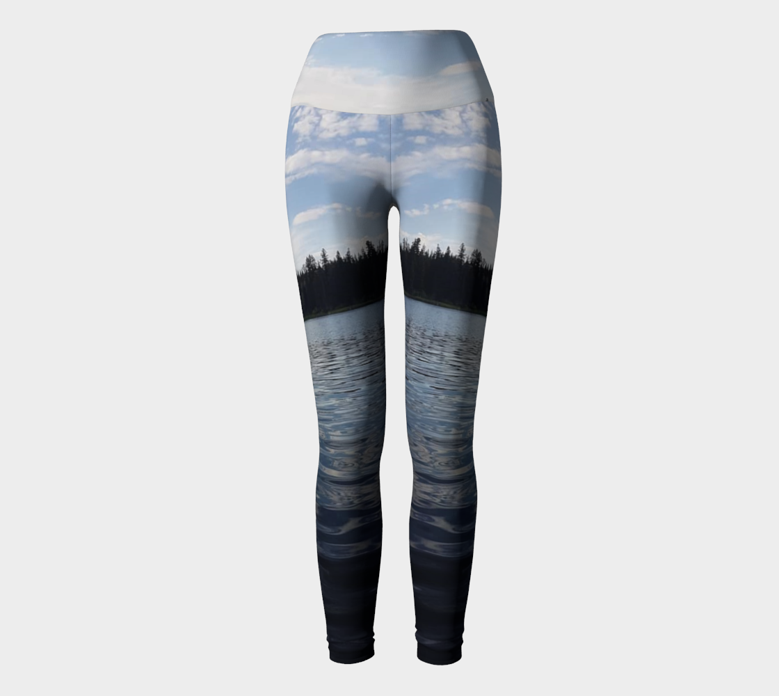 On the Water- Yoga Leggings - Streetside Apparel