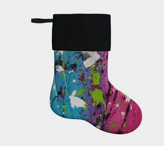 Splatter Stocking - Inspiring Designs