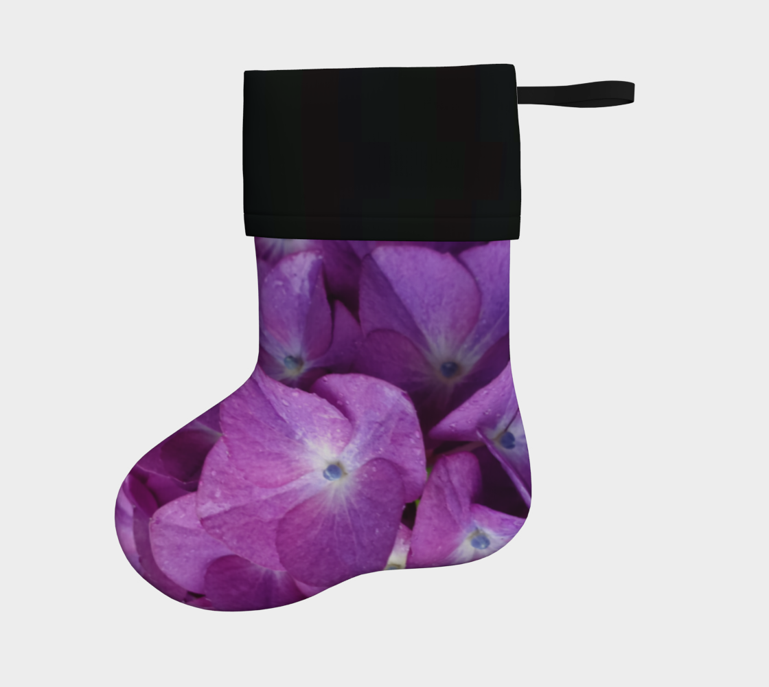 Hydrangea Stocking - Inspiring Designs