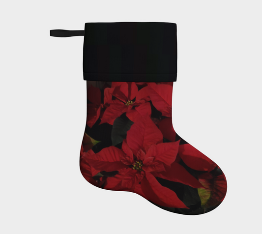 Poinsetta Stocking - Inspiring Designs