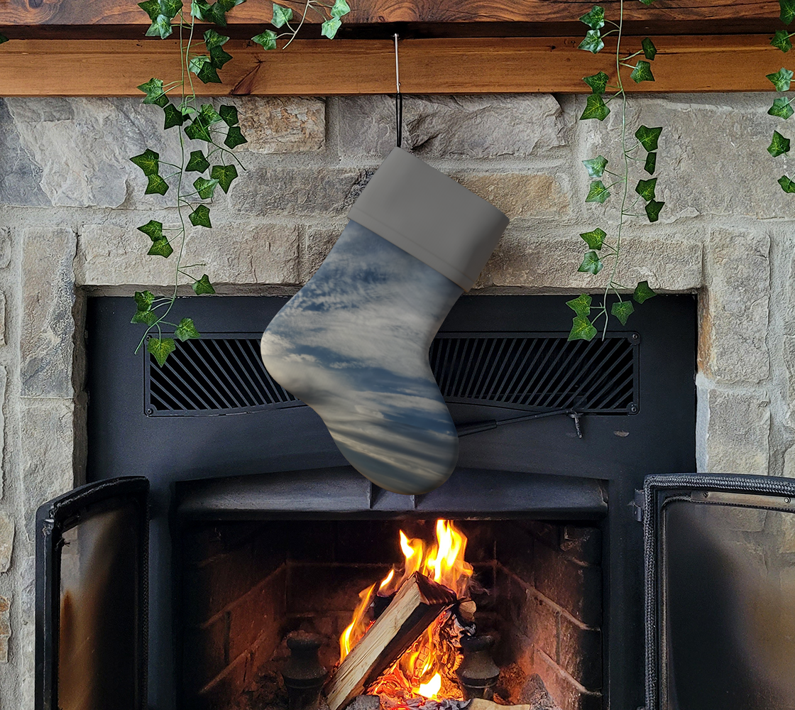 Swirled Sky Stocking - Inspiring Designs
